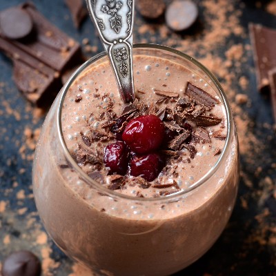 Black Forest Gateau Protein Smoothie (Small) 2 Black Forest Gateau Protein Smoothie